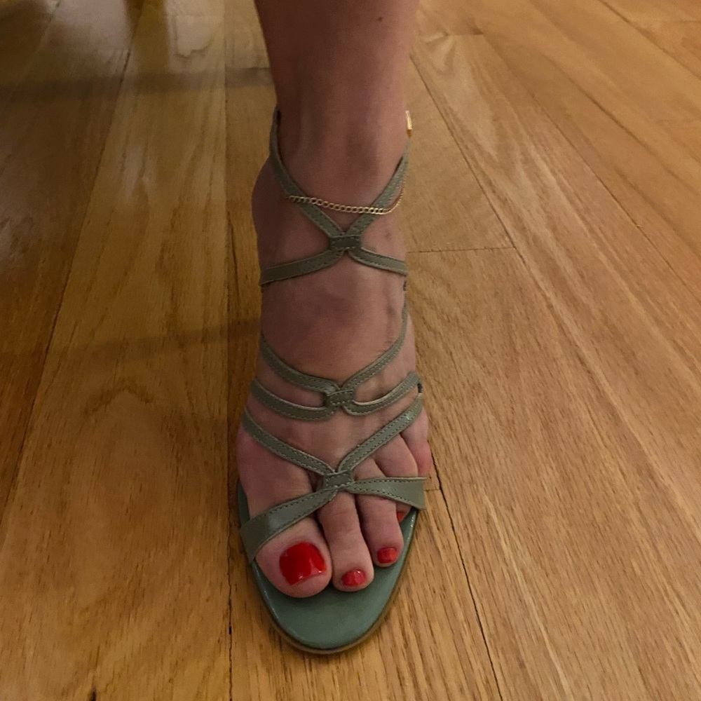 Unisa leather strappy sandals